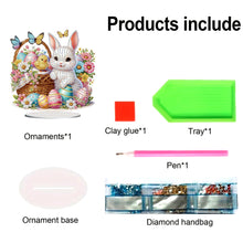 Load image into Gallery viewer, Animal Table Top Diamond Painting Ornament Kits Acrylic Desktop Diamond Art Kits
