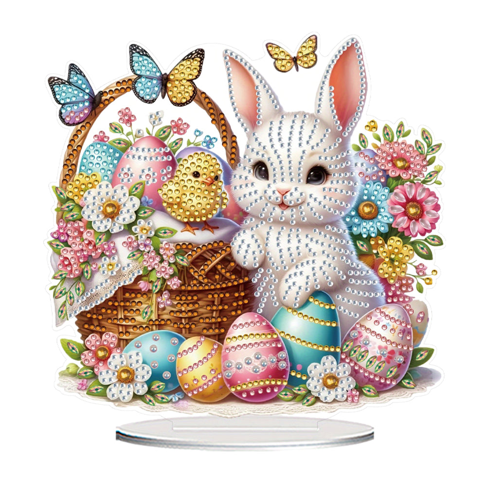 Animal Table Top Diamond Painting Ornament Kits Acrylic Desktop Diamond Art Kits