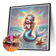 Load image into Gallery viewer, Diamond Painting - Full Square - Mermaid (30*30CM)
