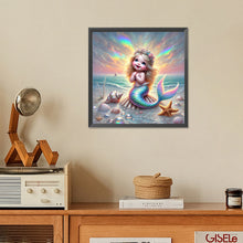 Load image into Gallery viewer, Diamond Painting - Full Square - Mermaid (30*30CM)

