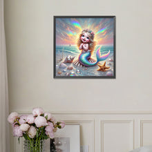 Load image into Gallery viewer, Diamond Painting - Full Square - Mermaid (30*30CM)
