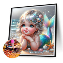 Load image into Gallery viewer, Diamond Painting - Full Square - Mermaid (30*30CM)
