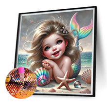 Load image into Gallery viewer, Diamond Painting - Full Square - Mermaid (30*30CM)
