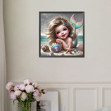 Load image into Gallery viewer, Diamond Painting - Full Square - Mermaid (30*30CM)
