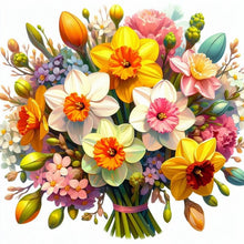 Load image into Gallery viewer, Diamond Painting - Full Round - Bouquet (30*30CM)
