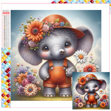 Load image into Gallery viewer, Diamond Painting - Full Square - Elephant&#39;S Garden (30*30CM)
