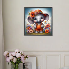 Load image into Gallery viewer, Diamond Painting - Full Square - Elephant&#39;S Garden (30*30CM)
