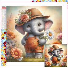 Load image into Gallery viewer, Diamond Painting - Full Square - Elephant&#39;S Garden (30*30CM)
