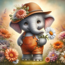 Load image into Gallery viewer, Diamond Painting - Full Square - Elephant&#39;S Garden (30*30CM)
