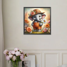 Load image into Gallery viewer, Diamond Painting - Full Square - Elephant&#39;S Garden (30*30CM)
