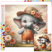 Load image into Gallery viewer, Diamond Painting - Full Square - Elephant&#39;S Garden (30*30CM)
