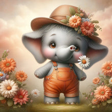 Load image into Gallery viewer, Diamond Painting - Full Square - Elephant&#39;S Garden (30*30CM)

