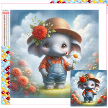 Load image into Gallery viewer, Diamond Painting - Full Square - Elephant&#39;S Garden (30*30CM)
