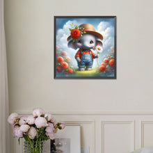Load image into Gallery viewer, Diamond Painting - Full Square - Elephant&#39;S Garden (30*30CM)
