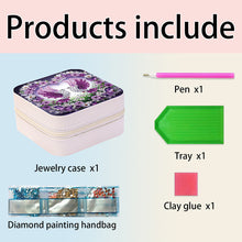 Load image into Gallery viewer, Special Shape Conch Diamond Painting Jewelry Storage Box DIY Ring Organizer Case
