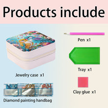 Load image into Gallery viewer, Special Shape Conch Diamond Painting Jewelry Storage Box DIY Ring Organizer Case
