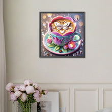 Load image into Gallery viewer, Diamond Painting - Full Square - Lotus Coffee Cup (30*30CM)
