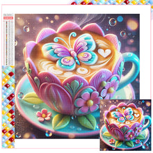 Load image into Gallery viewer, Diamond Painting - Full Square - Lotus Coffee Cup (30*30CM)
