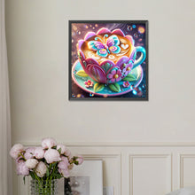 Load image into Gallery viewer, Diamond Painting - Full Square - Lotus Coffee Cup (30*30CM)
