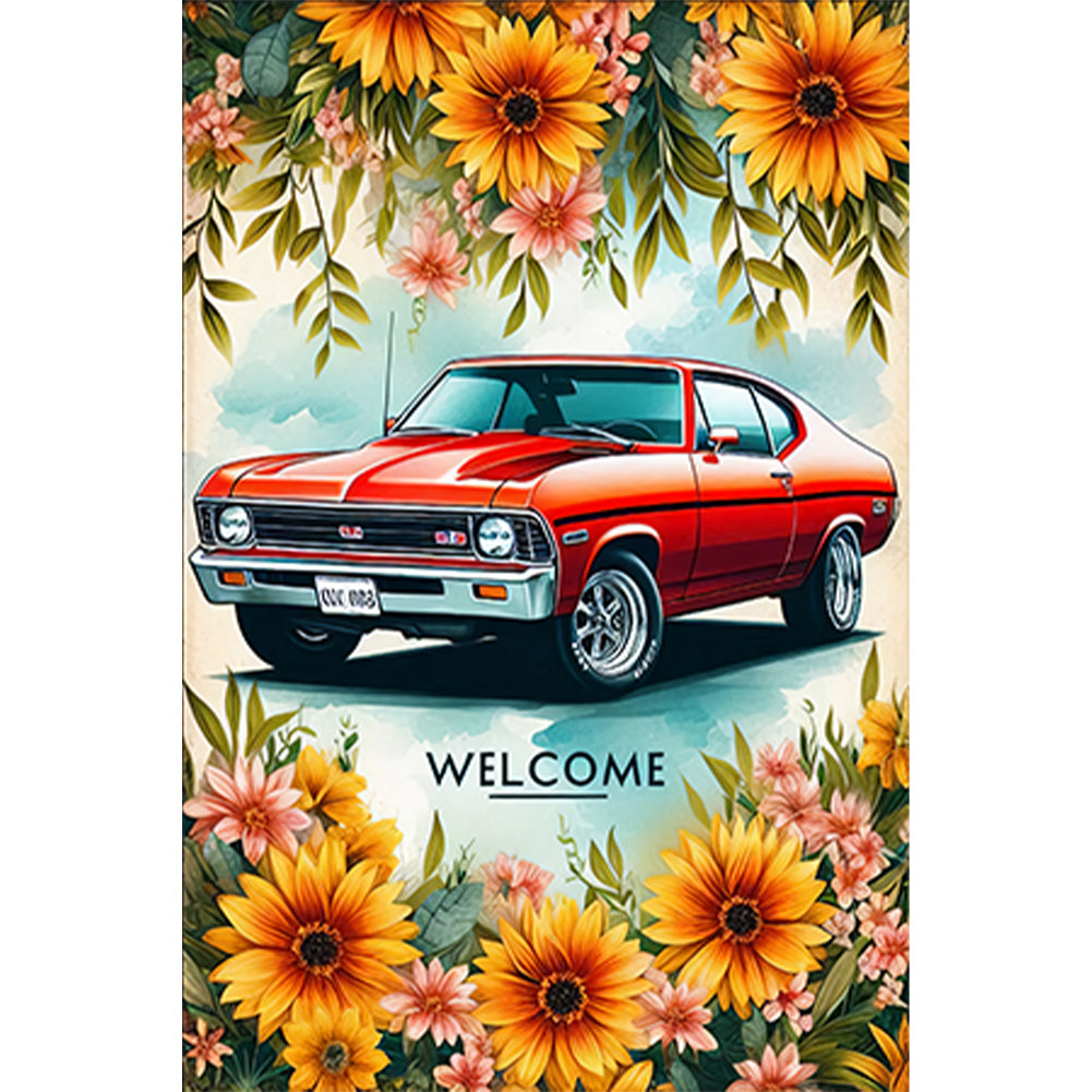 Diamond Painting - Full Round - Car (30*45CM)