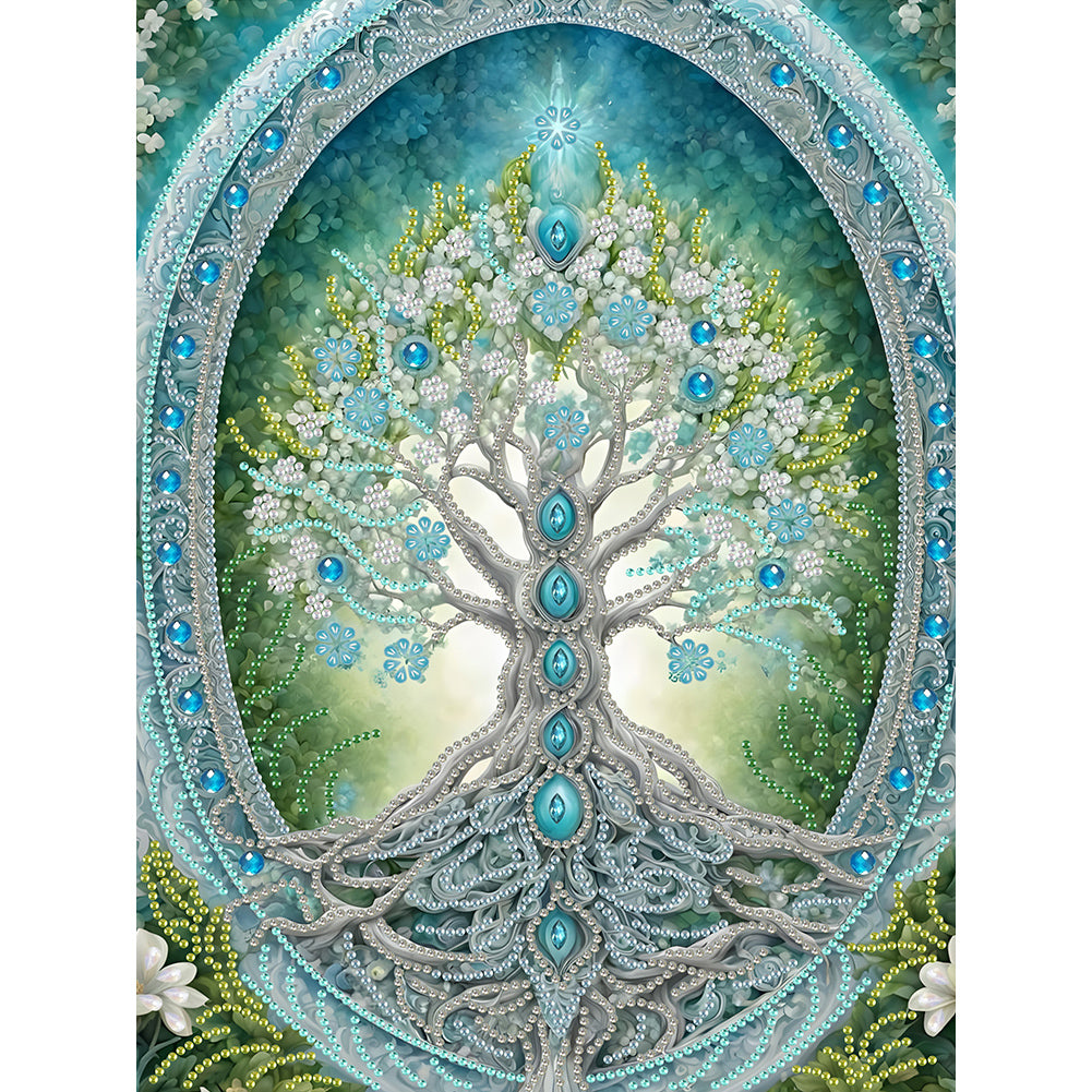 Diamond Painting - Partial Special Shaped - Dream Tree Of Life (30*40CM)