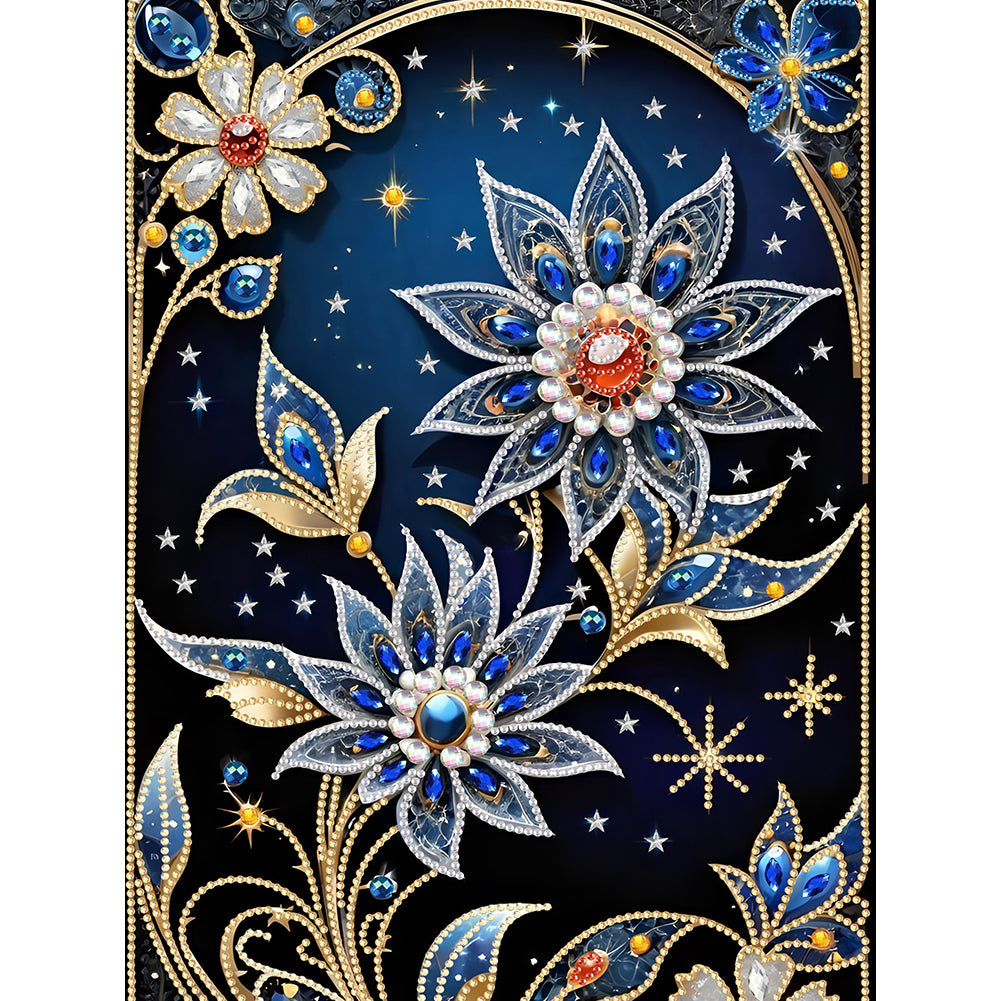 Diamond Painting - Partial Special Shaped - Dream Flower (30*40CM)