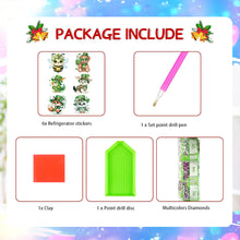 Load image into Gallery viewer, 6Pcs Diamond Painting Refrigerator Magnets Diamond Art Kits for Adults Beginners
