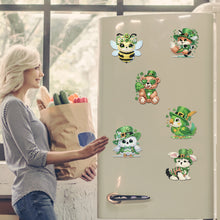 Load image into Gallery viewer, 6Pcs Diamond Painting Refrigerator Magnets Diamond Art Kits for Adults Beginners
