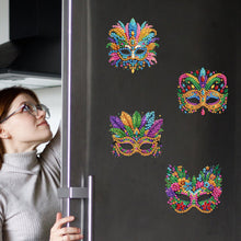 Load image into Gallery viewer, 6Pcs Diamond Painting Refrigerator Magnets Diamond Art Kits for Adults Beginners
