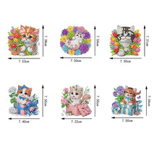 Load image into Gallery viewer, 6Pcs Diamond Painting Refrigerator Magnets Diamond Art Kits for Adults Beginners
