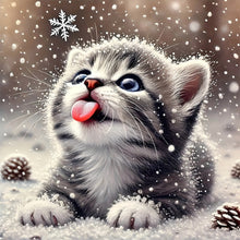 Load image into Gallery viewer, Diamond Painting - Full Round - Tag Cat (30*30CM)
