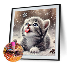 Load image into Gallery viewer, Diamond Painting - Full Round - Tag Cat (30*30CM)
