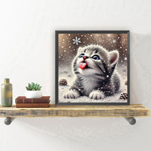 Load image into Gallery viewer, Diamond Painting - Full Round - Tag Cat (30*30CM)
