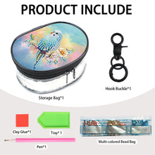 Load image into Gallery viewer, PVC Partial Special Shaped Beautiful Pattern DIY Diamond Painting Wallet Purse
