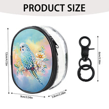 Load image into Gallery viewer, PVC Partial Special Shaped Beautiful Pattern DIY Diamond Painting Wallet Purse
