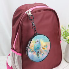 Load image into Gallery viewer, PVC Partial Special Shaped Beautiful Pattern DIY Diamond Painting Wallet Purse
