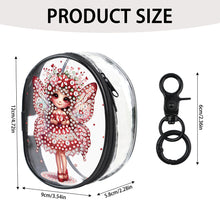 Load image into Gallery viewer, PVC Partial Special Shaped Beautiful Pattern DIY Diamond Painting Wallet Purse

