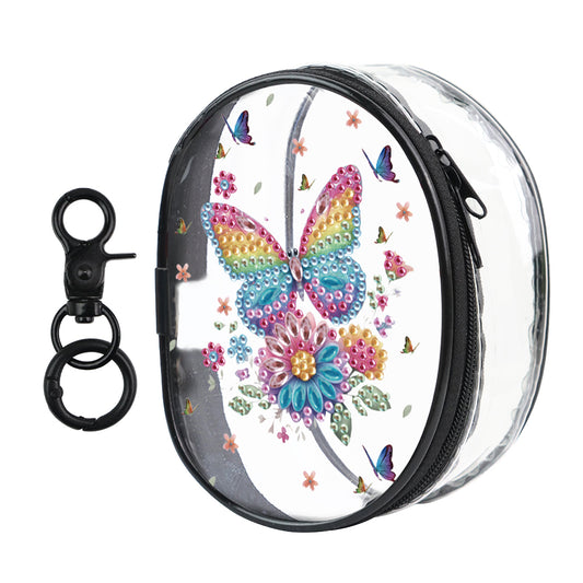 PVC Partial Special Shaped Beautiful Pattern DIY Diamond Painting Wallet Purse