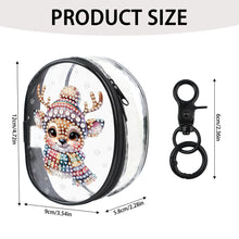 Load image into Gallery viewer, PVC Partial Special Shaped Beautiful Pattern DIY Diamond Painting Wallet Purse
