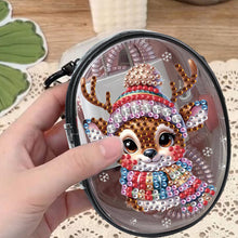 Load image into Gallery viewer, PVC Partial Special Shaped Beautiful Pattern DIY Diamond Painting Wallet Purse
