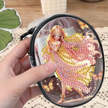 Load image into Gallery viewer, PVC Partial Special Shaped Beautiful Pattern DIY Diamond Painting Wallet Purse
