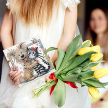 Load image into Gallery viewer, 6Pcs DIY Diamond Painting Greeting Card with Envelope 5D DIY Drill Painting Card
