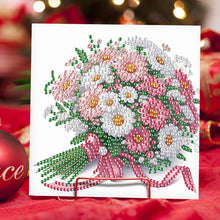 Load image into Gallery viewer, 6Pcs DIY Diamond Painting Greeting Card with Envelope 5D DIY Drill Painting Card
