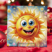 Load image into Gallery viewer, 6Pcs DIY Diamond Painting Greeting Card with Envelope 5D DIY Drill Painting Card
