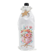 Load image into Gallery viewer, Diamond Art Wine Bottle Bags Covers Creative Diamond Painting Wine Wrapping Bags
