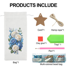 Load image into Gallery viewer, Diamond Art Wine Bottle Bags Covers Creative Diamond Painting Wine Wrapping Bags
