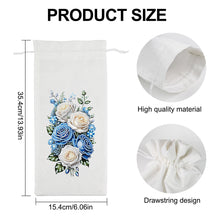 Load image into Gallery viewer, Diamond Art Wine Bottle Bags Covers Creative Diamond Painting Wine Wrapping Bags
