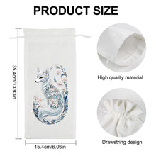 Load image into Gallery viewer, Diamond Art Wine Bottle Bags Covers Creative Diamond Painting Wine Wrapping Bags
