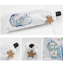 Load image into Gallery viewer, Diamond Art Wine Bottle Bags Covers Creative Diamond Painting Wine Wrapping Bags
