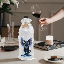 Load image into Gallery viewer, Diamond Art Wine Bottle Bags Covers Creative Diamond Painting Wine Wrapping Bags

